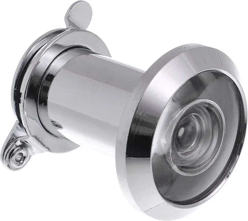 Olho Mágico para Porta 25 a 42mm Bemfixa com Tapa-Olho – Visor de Segurança Residencial com Alta Qualidade