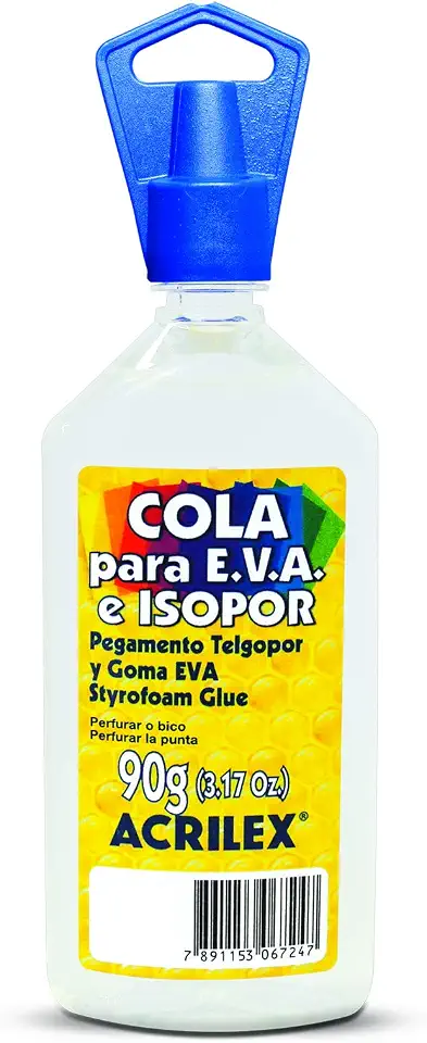 COLA E.V.A/ISOPOR 90G ACRILEX