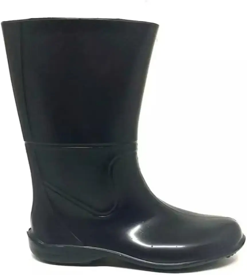 Bota Galocha Masculina e Feminina Plástica Para Limpeza Faxina e Dias Chuvosos Antiderrapante Super Leve