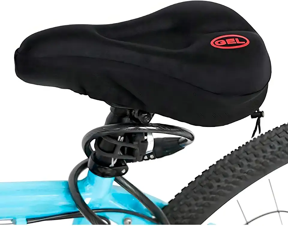 Capa Para Banco Selim Bike Gel Assento Acolchoado