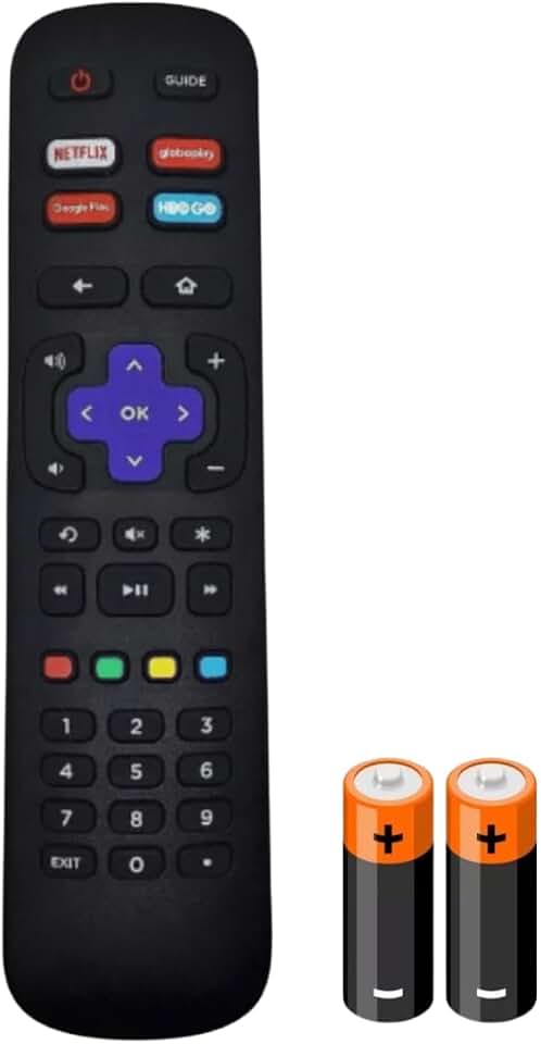 Controle Remoto Compatível com TV PHILCO BRITÂNIA ROKU
