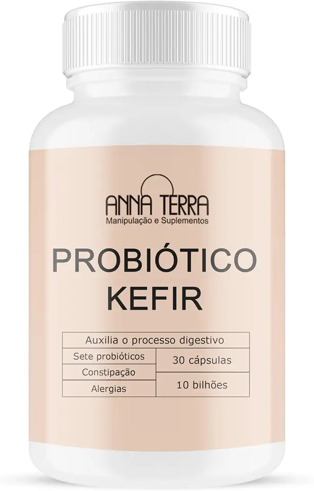 Probiótico Kefir 10 BLH 30 Cápsulas Suplemento Alimentar Uso Diário