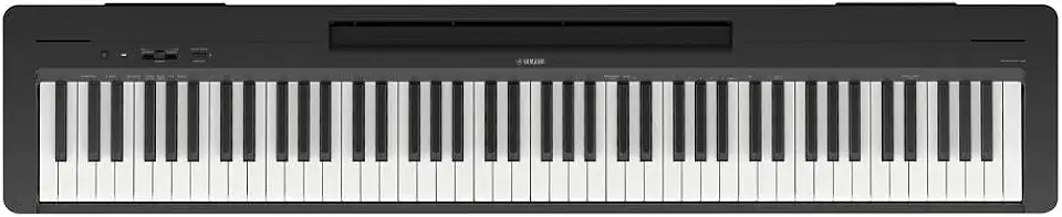 Piano Digital Portátil P 145BT B Preto 88 Teclas Sensitivas Bluetooth 5.0 Yamaha