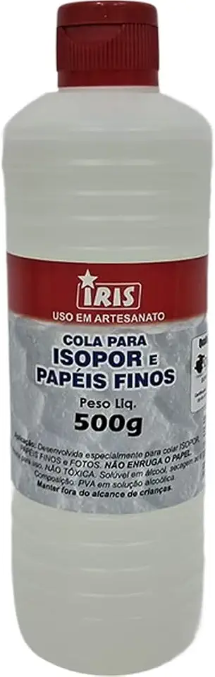 Cola para Isopor, Íris, 500 Gramas