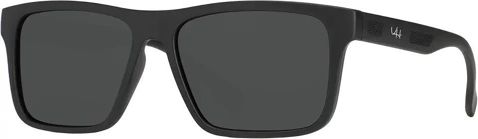 Óculos de Sol Masculino Preto Polarizado UV400 Quadrado 2835 Village Heaven
