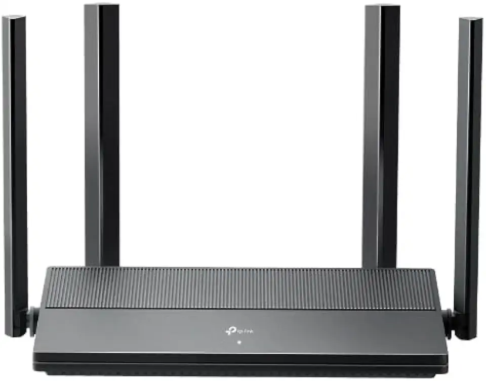 Roteador Wi-Fi 6 Gigabit AX1500 Dual Band EX1500 3x porta LAN, 1x Portas WAN, Configuração em 3 etapas,Compatible with all ISPs, TP-Link