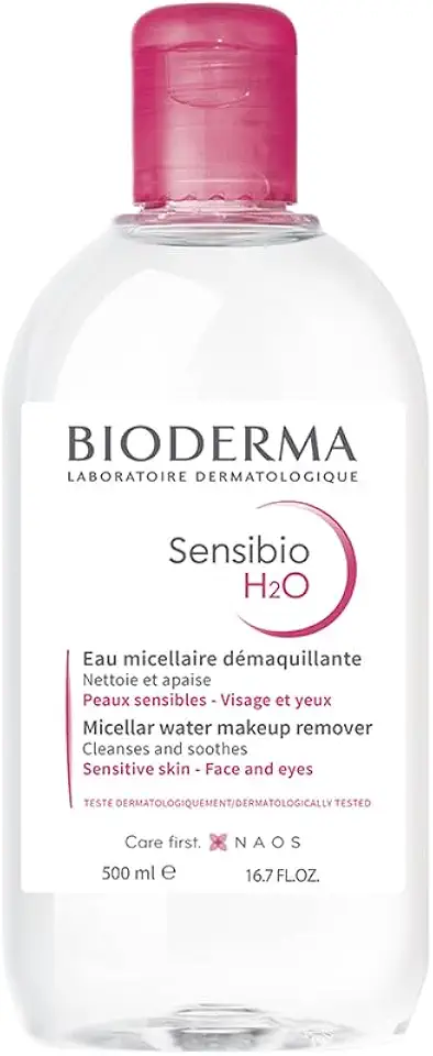 BIODERMA Água Micelar Demaquilante Calmante Sensibio H2O 500ml