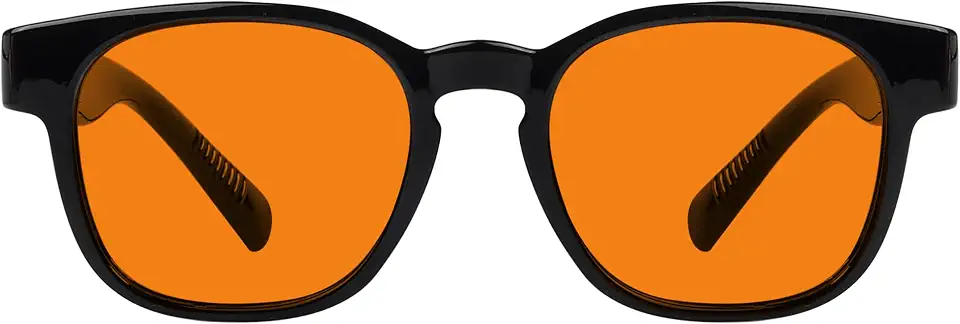 Eyekepper Óculos Com Bloqueio De Luz Azul E Lentes Alaranjadas Para Jogos De Computador.