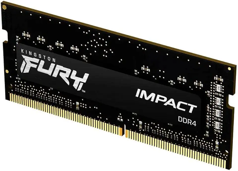 Memória Notebook Kingston Fury Impact 16GB DDR4 3200 Mhz - Preto