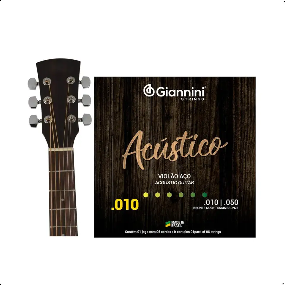 ENCORDOAMENTO VIOLAO ACO GESWAM