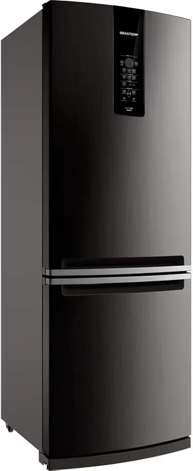 Geladeira Brastemp Frost Free Inverse 478 litros cor Inox com Turbo Ice 220V