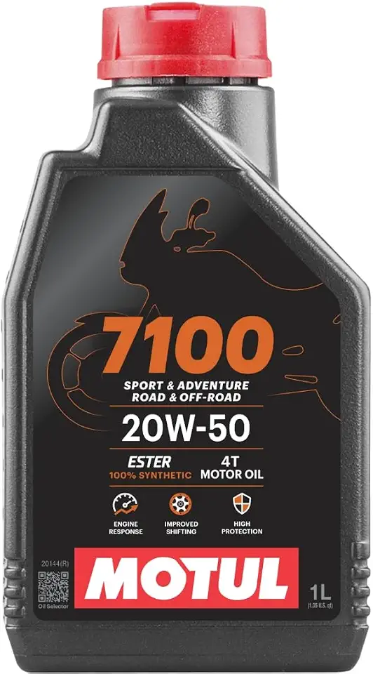 Óleo Motul 7100 4T 20W50 1L (100% Sintético)