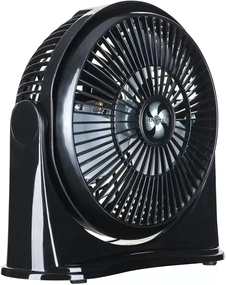 CIRCULADOR DE AR 25CM PRETO PRATA 220V VENTIMAIS