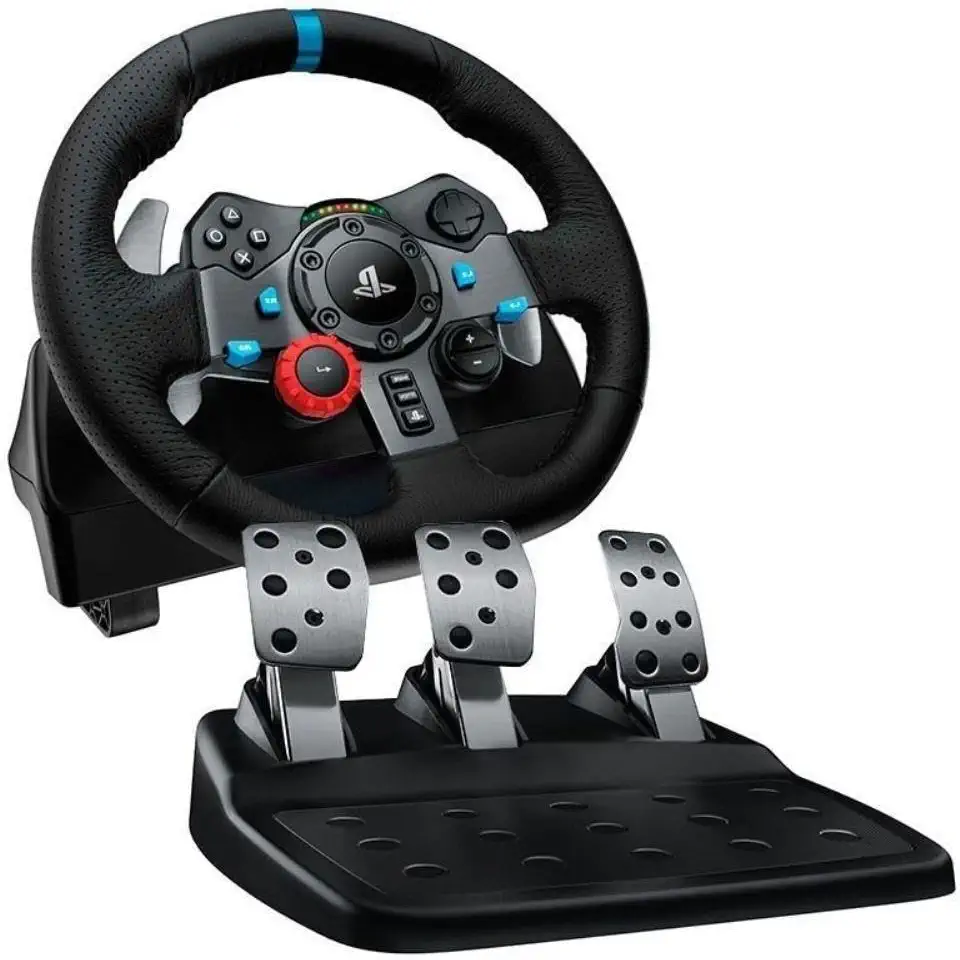 Volante Logitech G29 Driving Force para PS5, PS4, PS3 e PC - 941-000111