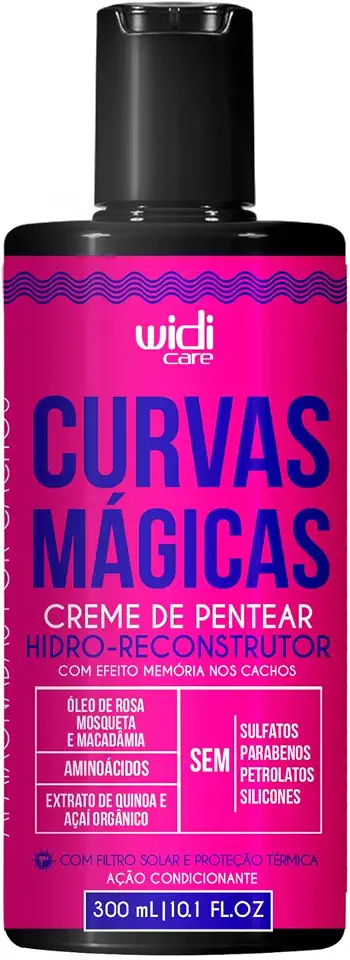 Widi Care Creme de Pentear Hidro-Reconstrutor Curvas Mágicas 300ml