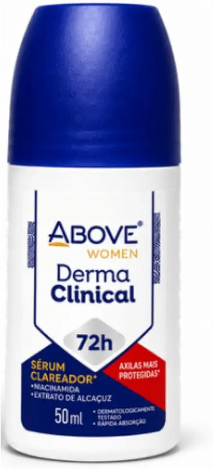 Above Desodorante Antitranspirante Rollon Dermaclinical Clareador 72H 50Ml