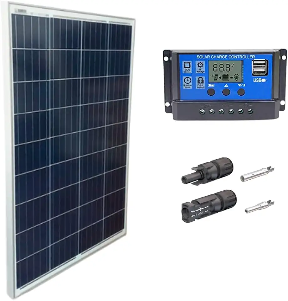 PAINEL SOLAR COM POTENCIA DE 60W PARA USO ISOLADO DA REDE