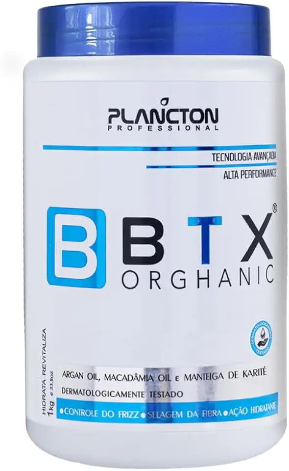 BTX Orghanic Plancton - Máscara de Realinhamento Capilar - Produto Original de Fabrica (1000 g)