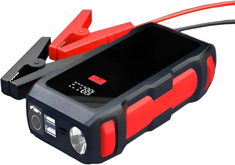 Auxiliador Partida Portátil Multifuncional 12000mAh 12V Moto Carro Celular