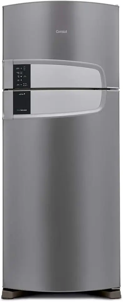 Geladeira Consul Frost Free Duplex 405 litros cor Inox com Filtro Bem Estar - CRM51AK 110V