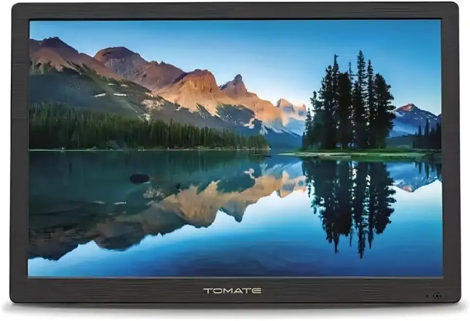 Tv Portátil Digital 15 Polegadas Led Hd Usb Hdmi Sd Monitor MTM-1540 Recarregável