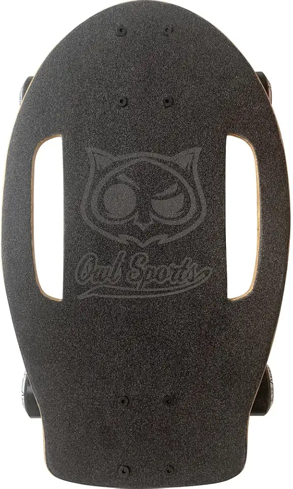 Owl Sports Skate City Cruiser com Shape 7 Folhas, Trucks 175mm Alumínio, Rodas 60mm PU
