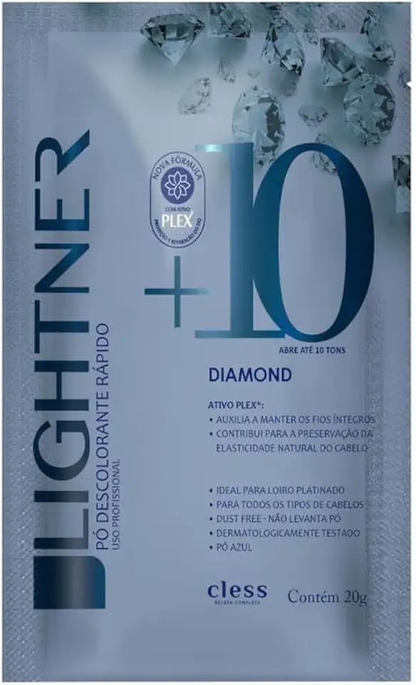 Descolorante Em Pó Lightner 20G Diamond, CARE LISS