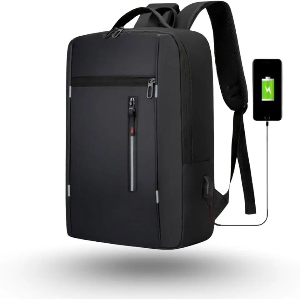 Mochila Executiva Premium Midas® | Notebook até 15,6" | Saída USB | Impermeável | Reforçada | Compartimentos Organizadores | Trabalho, Faculdade, Viagem e Uso Diário | Marca Midas®