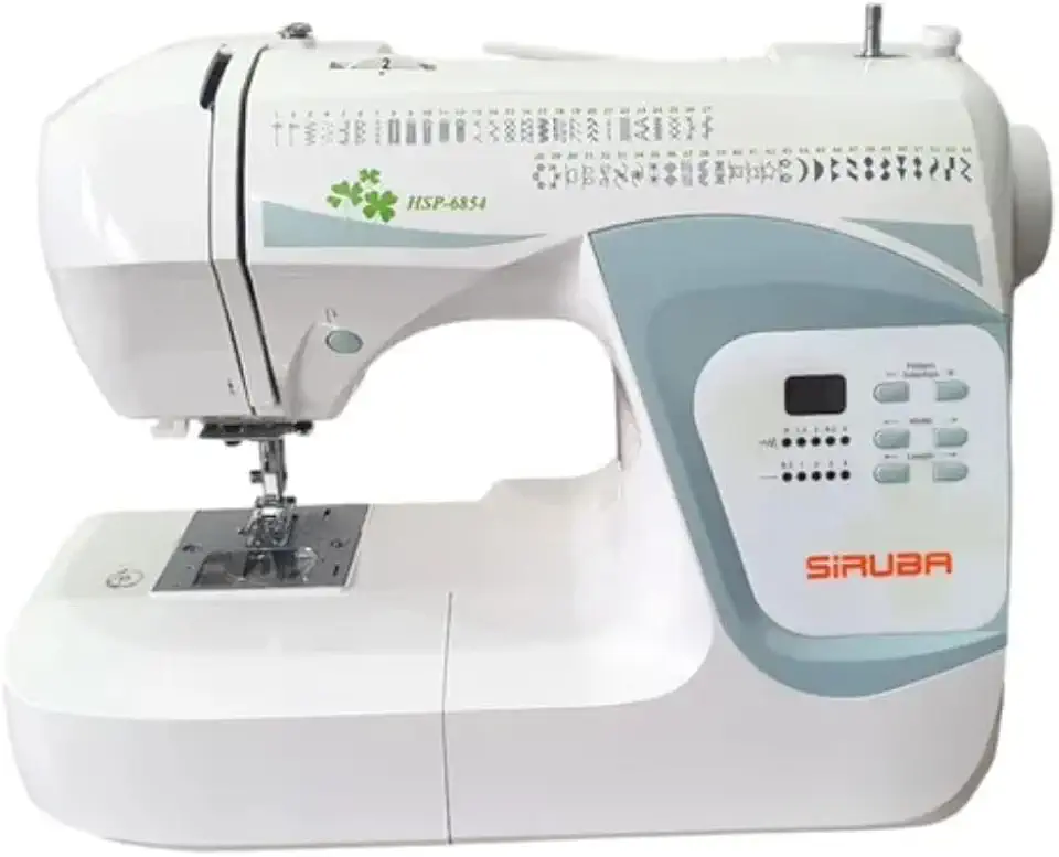Máquina Costura Doméstica Siruba Hsp6854 Zigzag Eletrônica