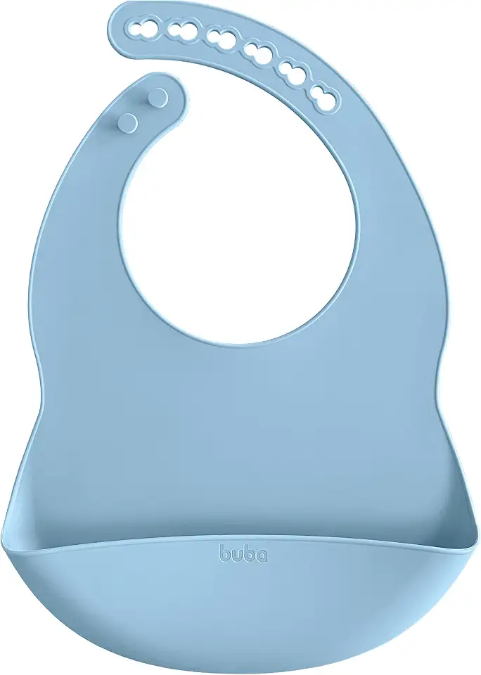 Buba Babador Pega Migalhas Em Silicone - Azul -