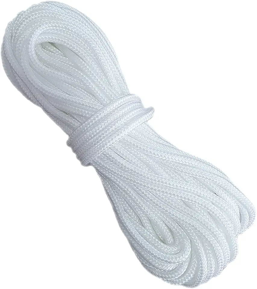 Corda De Varal de Teto Resistente Antimofo 30 Metros - 3mm