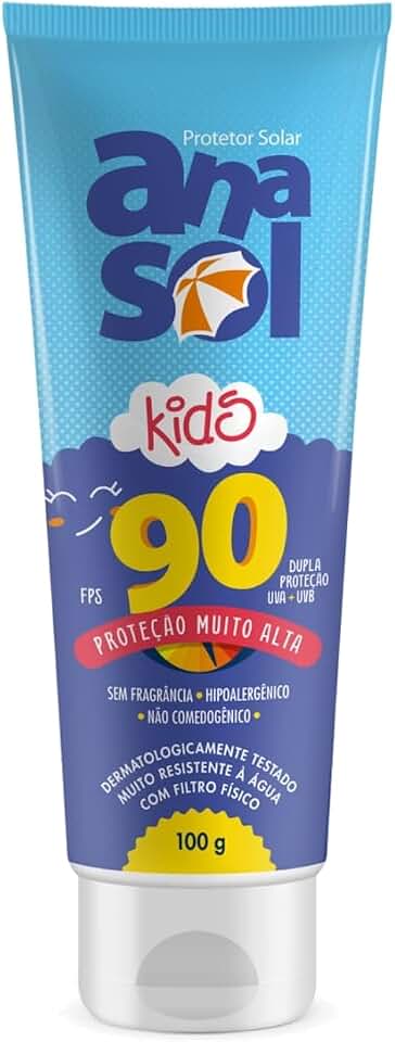 Protetor Solar KIDS FPS 90 100g - Anasol