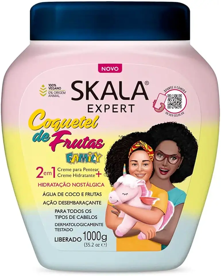 Creme de Tratamento 1Kg Coquetel de Frutas, Skala