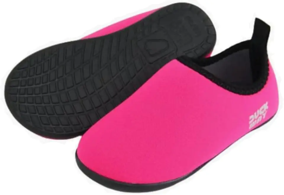 Sapatilha Sapatinho Infantil Juvenil Aquática Solado Antiderrapante Disponível nas Cores Preto ou Rosa para Praia e Piscina Tamanhos 17/18 a 31/32