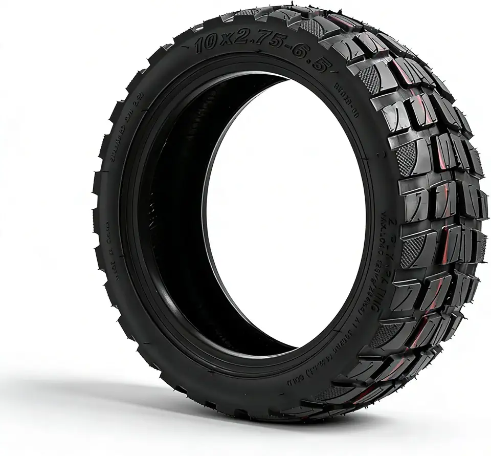Pneu de aspirador off-road de 25 x 7,5 a 16 cm, à prova de perfuração, à prova de choque, super aderência, pneu externo de substituição, compatível com Iscooter IX3 IX4 IX7 Pro Speedway 5 Dualtron 3