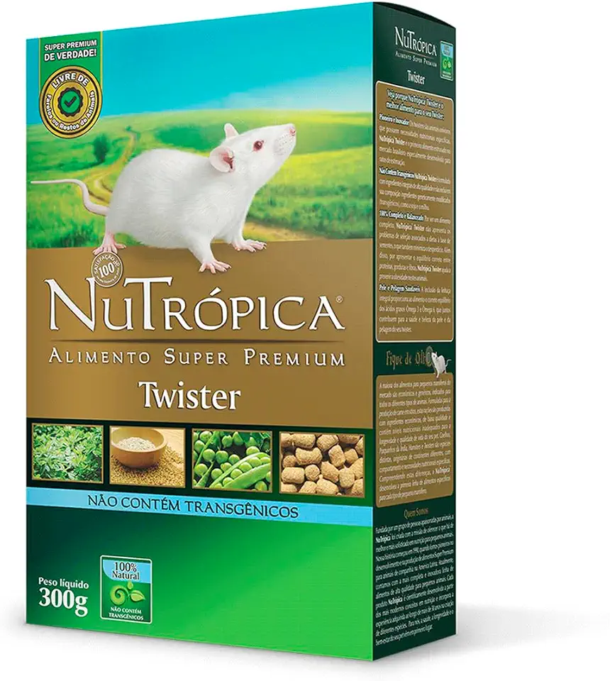 Ração Para Twister Nutropica 300g