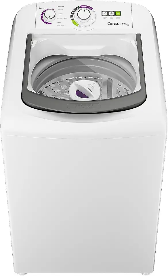 Máquina de Lavar 13kg Branca Consul com Dosagem Econômica - CWH13AB 110v