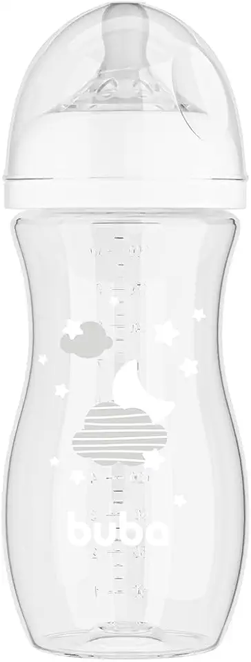 Buba, Mamadeira Easy Flow Nuvem Branca 330ml