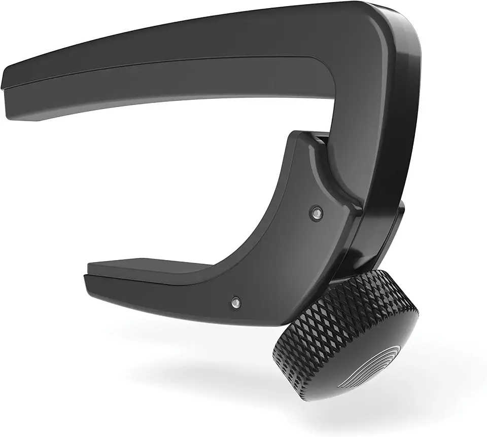 Capotraste NS Lite Preto D'Addario PW-CP-07