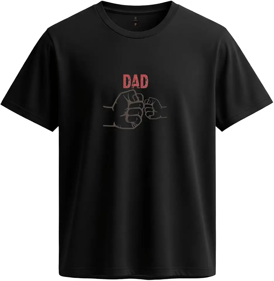 Camiseta Pai 100% Algodão Premium Macio Com Estampa União