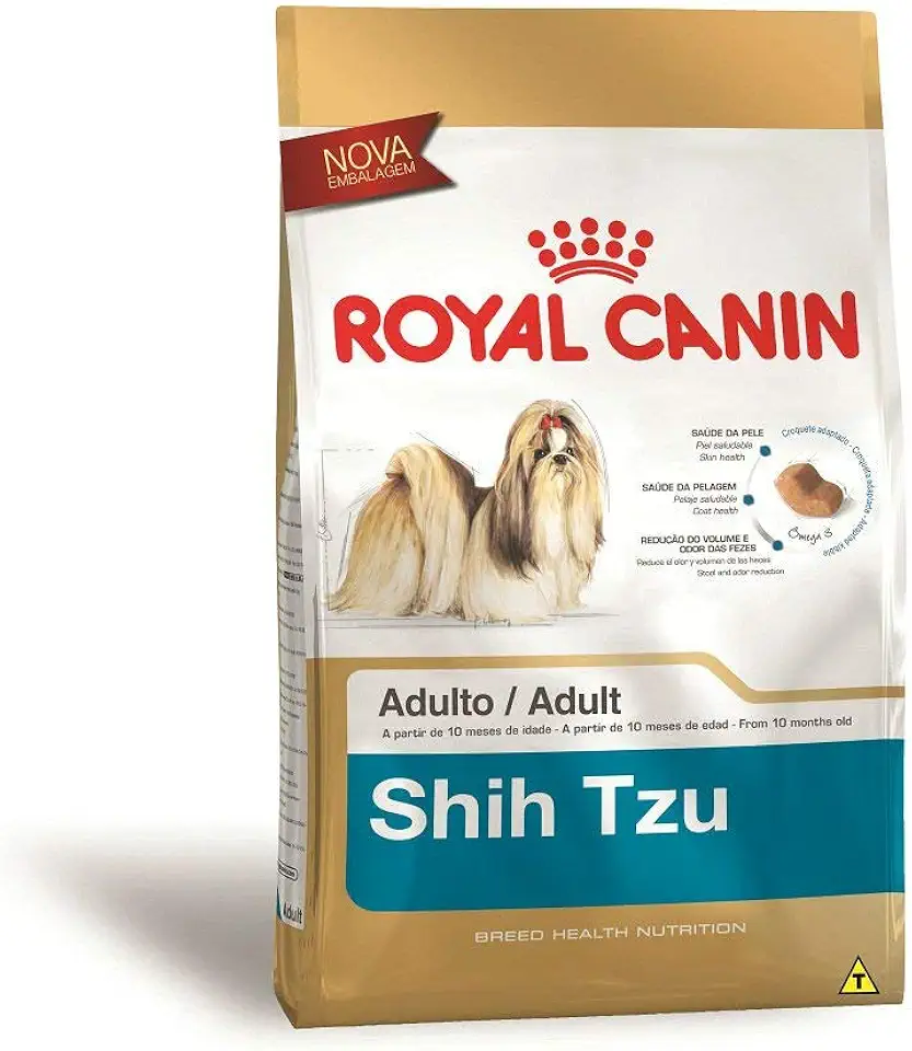 Ração Royal Canin Shih Tzu Cães Adultos 1Kg