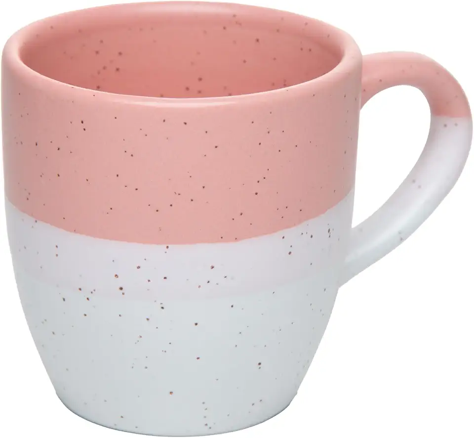 WOLFF - Caneca Ombré 210ml Rosa Cerâmica