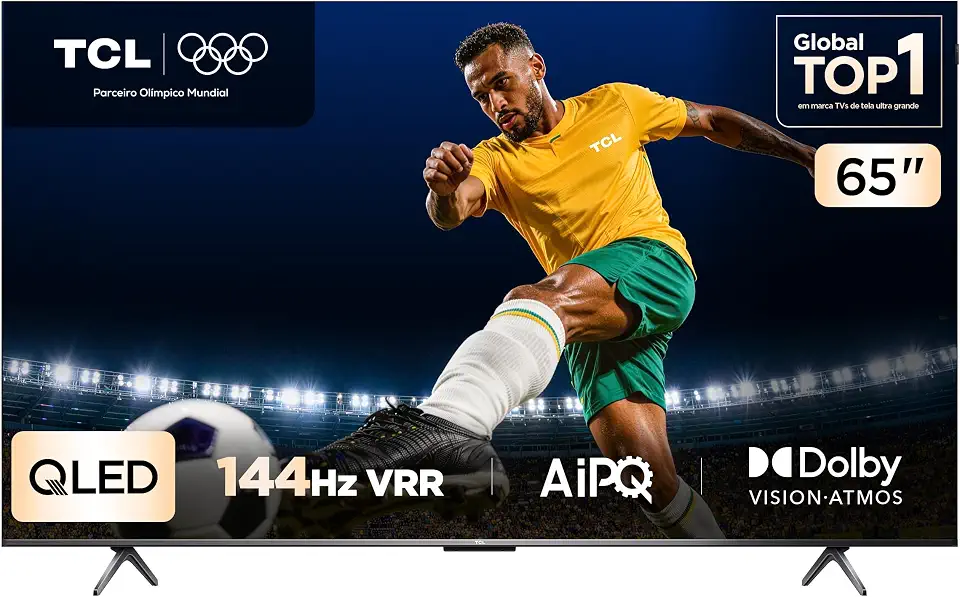 TCL QLED SMART TV 65” 65P8K 4K UHD GOOGLE TV