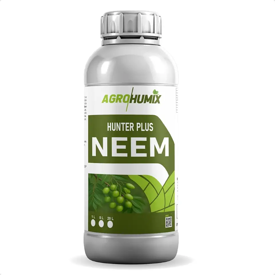 Extrato Vegetal Natural Concentrado Inseticida Óleo de Neem Puro 1L Para Plantas Jardim Orgânico