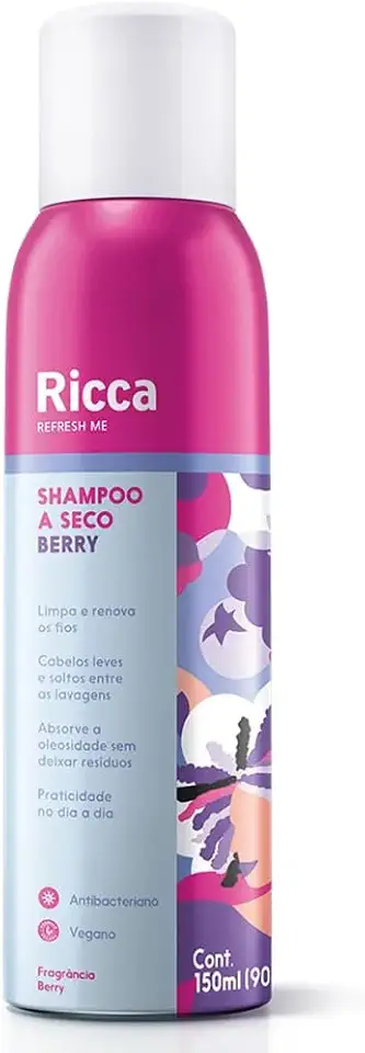 Ricca Shampoo Seco Ricca Berry 150Ml