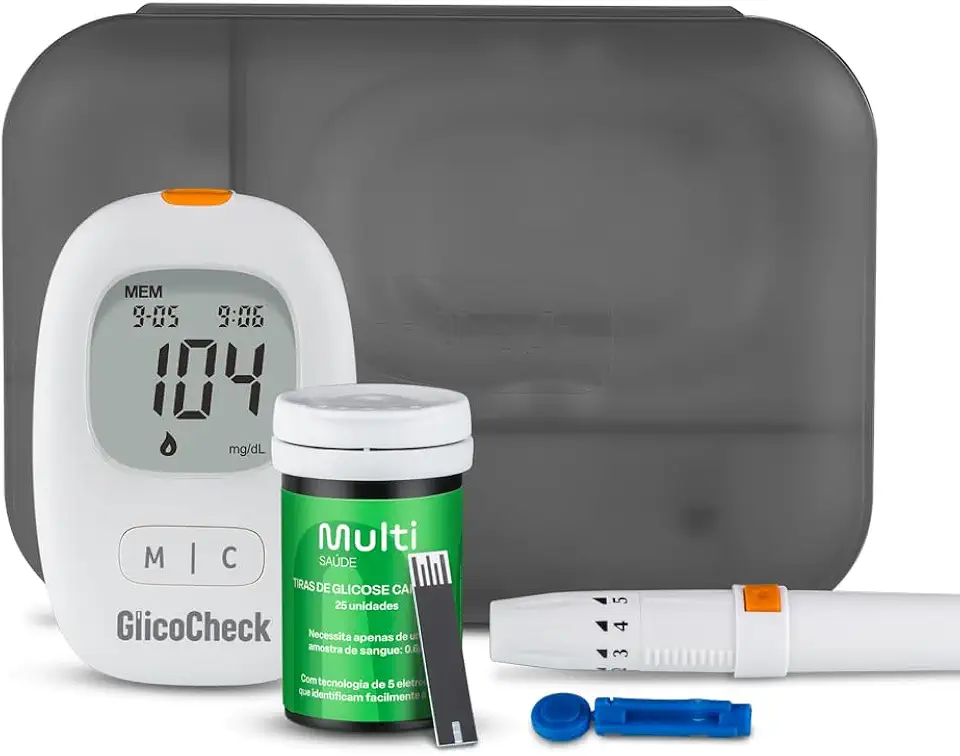 Monitor De Glicemia - Care Plus - Multi Saúde - HC487