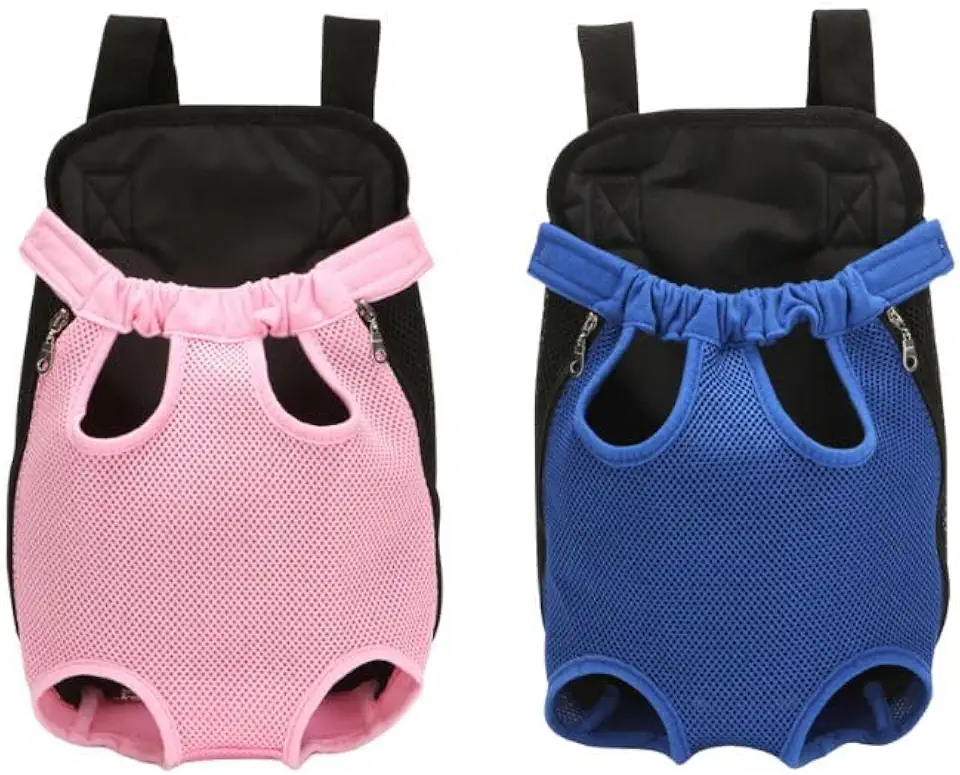 Canguru Pet para Transporte de Cães e Gatos – Alças Ajustáveis, Tecido Respirável e Design Ergonômico