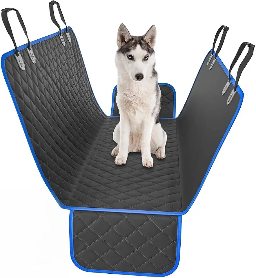 Capa Protetora Pet Impermeável para Assento Traseiro de Carro - Antiderrapante para Cachorro