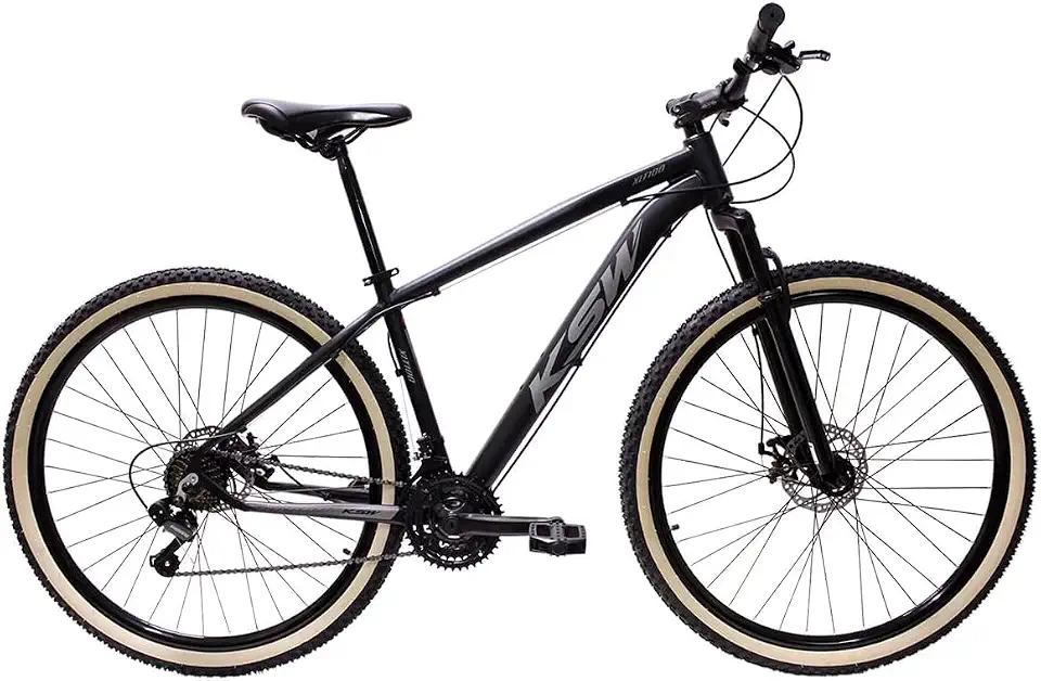 Bicicleta Aro 29 Ksw 21 Marchas Alumínio Cambio Shimano Freio a Disco