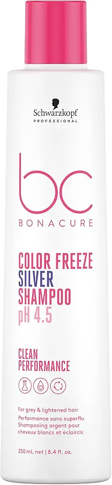 Schwarzkopf Professional Shampoo Matizador Schwarzkopf Bc Bonacure Clean Performance Color Freeze Silver 250Ml